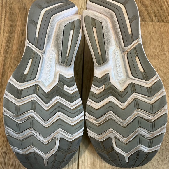 Saucony Ride 14 Men's Running Shoes Citrus/Black, Size 10 - Picture 4 of 7